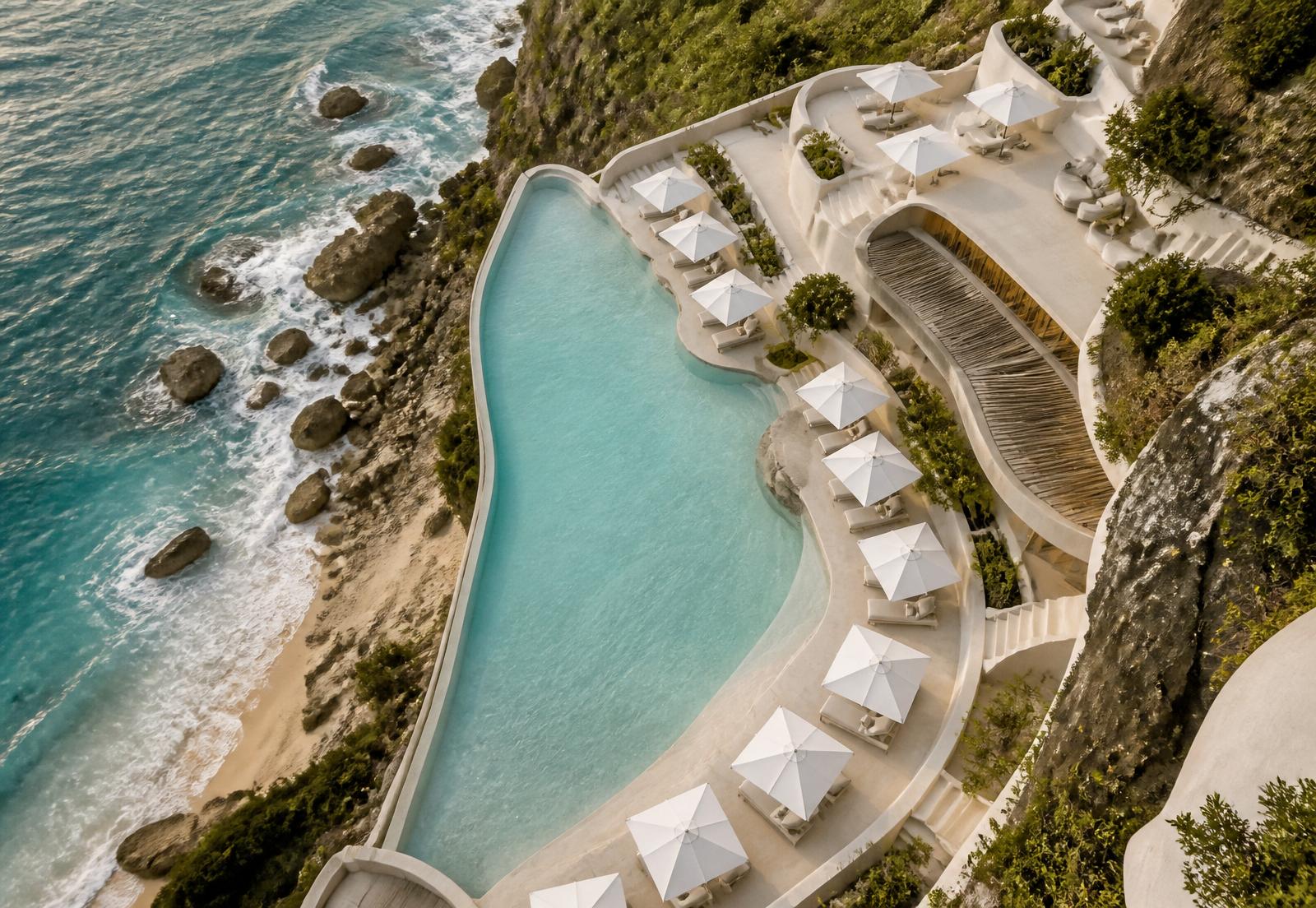 Cliffside resort